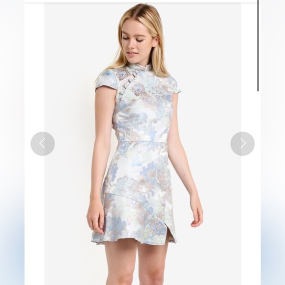 Miss Selfridge
Premium Blue Jacquard Chinese Dress size 8 - Picture 2 of 9